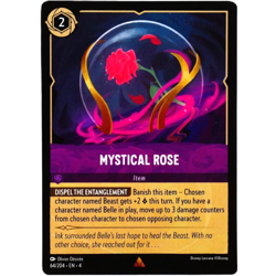 Mystical Rose Item Card - Rare - Disney Lorcana TCG Ursula's Return #64/204 - Image 2