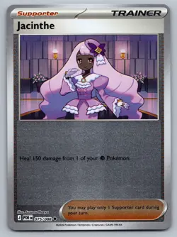 2026 Pokemon Perfect Order Jacinthe 075/088 Reverse Holo - Image 1