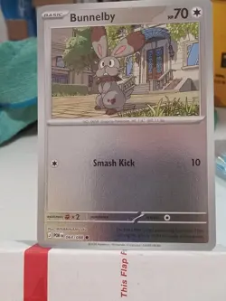 BUNNELBY 064/088 POKEMON PERFECT ORDER ME03 REVERSE HOLO - Image 1