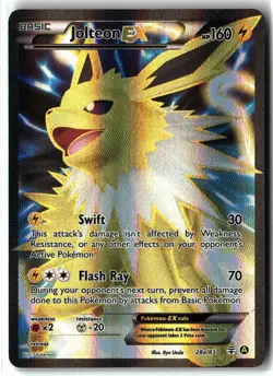 Jolteon EX ⭐ 28a/083 Holo Promo Alternate Art Promos 2017 Pokemon NM - Image 1
