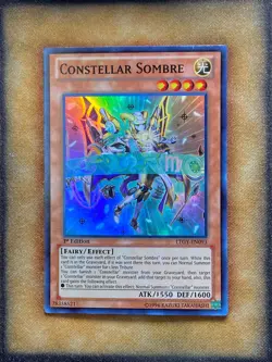 Yugioh Constellar Sombre LTGY-EN093 Super Rare 1st Ed NM - Image 1