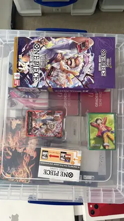 One Piece Starter Deck EX - Gear 5 ST-21 (OPENED) No Pack - Deck And Sleeves. - Image 2