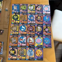 1999 Pokemon Cards PokeTrivia Burger King Cards-24 Blastoise,Articuno,Moltres - Image 2