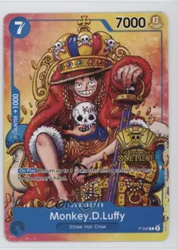 2022-Current One Piece Card Game: Promos English Monkey D Luffy #P-043 - Image 1