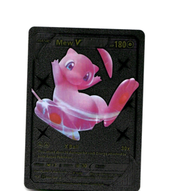 Custom Metallic Black MEW Card Mew V READ DESCRIPTION BELOW - Image 1