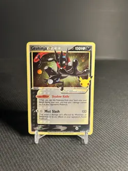 Pokemon TCG Greninja Star SWSH144 Sword & Shield Promo Cards Holo MP - Image 1