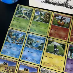 Black & White Base Set Pokemon Card Bundle Near Mint Oshawott Cosmos Holo 27/114 - Image 2