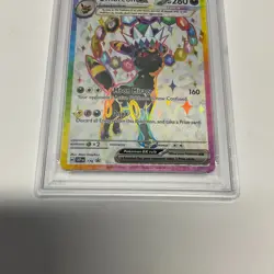 2025 POKEMON SVP EN-SV BLACK STAR PROMO #176 UMBREON EX PSA 10 - Image 3