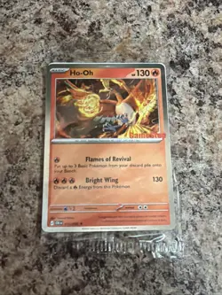 Ho-Oh 010/086 Galaxy GameStop Promo Stamped Sealed Pokemon Chaos Rising - Image 1