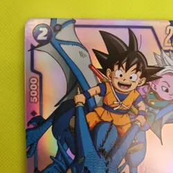 Dragon Ball Daima Promo Card Son Goku Mini English Rare Used - Image 2