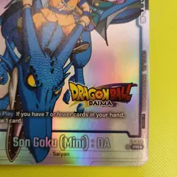 Dragon Ball Daima Promo Card Son Goku Mini English Rare Used - Image 5