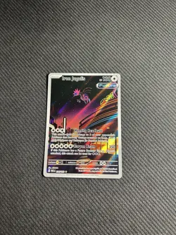 Pokemon TCG Iron Jugulis 216/182 SV04: Paradox Rift Holo LP - Image 3