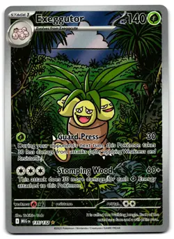Exeggutor 135/132 - 🌊 Mega Evolution Illustration Rare Pokemon TCG 🖤 - NM - Image 1