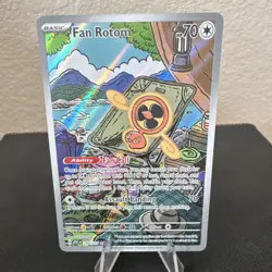Pokemon TCG Fan Rotom 250/217 Astral Radiance Illustration Rare Holo 70 HP - Image 1