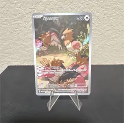 Pokemon TCG Spearow 151/132 Me01 Illustration Rare Holo 60 HP Basic - Image 1