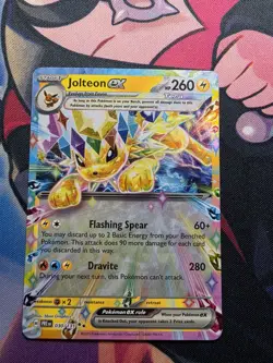 Jolteon ex 030/131 SV: Prismatic Evolutions Double Rare NM Pokemon TCG - Image 1
