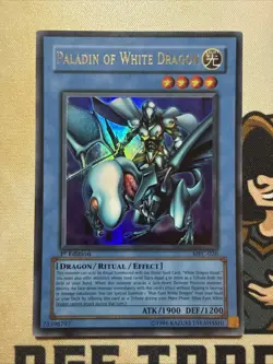Paladin of White Dragon - MFC-026 - Ultra Rare - 1st Edition- Yugioh LP - Image 3