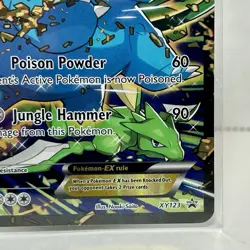 Pokemon TCG Venusaur EX Black Star Promo Full Art Holo Card XY123 - Image 4