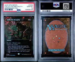 2025 MTG Collectve Brutality #0308 Borderless-Foil PSA 10 Gem Mint - Image 3