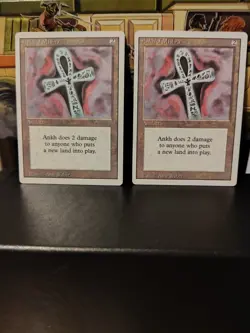 Ankh of Mishra Revised Edition Rare LP Vintage MTG - Image 5
