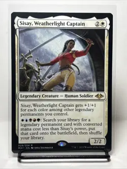 Sisay, Weatherlight Captain (Non-foil) Modern Horizons 029/254 Rare MTG - Image 1
