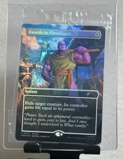 MTG Swords To Plowshares P 0001 PSA Magazine Promo May 2026 Thanos - Sealed - Image 2
