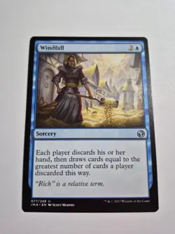 Magic the Gathering MTG - Windfall - Iconic Masters IMA - NM - Image 1