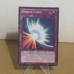 Yugioh- Mirror Force - Super - 1st Edition - YS13-ENV14 - Light Play - Image 1