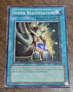 Yugioh! MP Super Rejuvenation - LOD-047 - Common - Moderately Played - Image 1