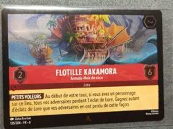 Carte LORCANA FR - Chapitre 6 135/204 Flotille Kakamora - Rare✨FOIL✨Neuf - Image 1