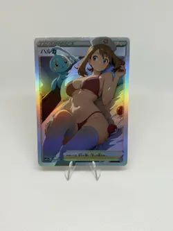 Pokemon Anime Waifu ACG DIY Trainer Art Card - Image 1