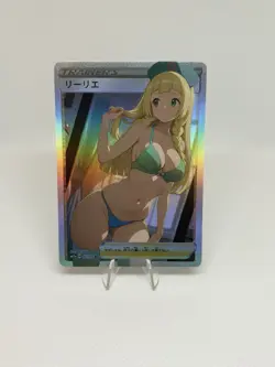 Pokemon Anime Waifu ACG DIY Trainer Art Card - Image 1
