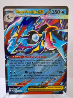 Mega Greninja ex - 022/086 - Ultra Rare - Chaos Rising - NM/M - Pokemon Card - Image 1