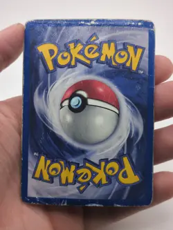 Blaine's Moltres 001/132 - Holo Rare Gym Heroes Unlimited English Pokemon SWIRL - Image 3