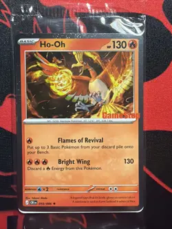 Ho-Oh GameStop Stamped Exclusive Promo Chaos Rising Release Day Pokemon TCG - Image 1