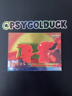 Pokemon TOPPS Pikachu’s Vacation Movie Holo New Friends And Farewells #59 - Image 1