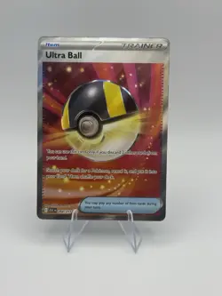 Pokemon Ultra Ball 264/217 ASC EN Trainer-Item Rare Full Art Holo Card - Image 1