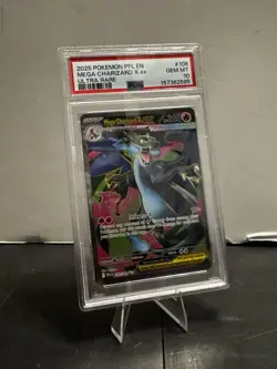 Pokemon PSA 10 Mega Charizard X ex 109/094 Phantasmal Flames Ultra Rare - Image 1