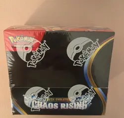 Pokemon TCG Chaos Rising Booster Box 🌟| Factory Sealed ✅🔥 SAME DAY SHIPPING🚚 - Image 2