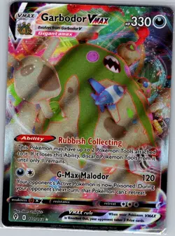 Garbodor VMAX 101/203 SWSH07: Evolving Skies - Pokemon Card - NM - Image 1