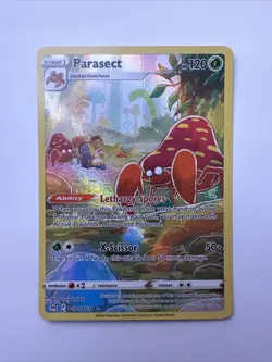 Pokemon TCG Parasect Lost Origin Trainer Gallery TG01/TG30 Holo Ultra Rare - Image 1