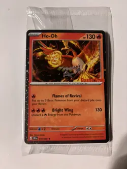 Ho-Oh 010/086 Galaxy GameStop Promo Stamped Sealed Pokemon Chaos Rising - Image 1