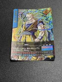 Dragon Ball Son Goku Explosive Rare Data Card Limit Break Used - Image 4