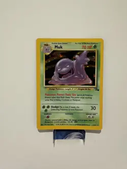 Muk 13/62 Fossil Set Holo Rare Pokemon MP - Image 1