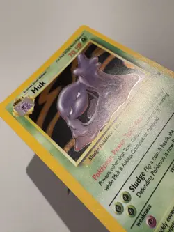 Muk 13/62 Fossil Set Holo Rare Pokemon MP - Image 4