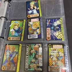 Dragon Ball Z Son Goku Rare Card Set Super Rare Used - Image 1