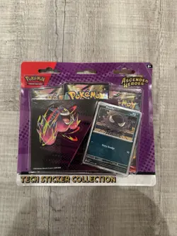 Pokemon TCG: Mega Evolution Ascended Heroes Gastly Tech Sticker Collection - Image 1