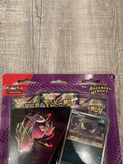 Pokemon TCG: Mega Evolution Ascended Heroes Gastly Tech Sticker Collection - Image 3