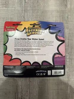 Pokemon TCG: Mega Evolution Ascended Heroes Gastly Tech Sticker Collection - Image 4