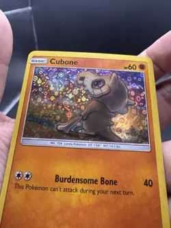 Cubone 57/131 General Mills Promo SM Forbidden Light Pokemon Holo LP - Image 4